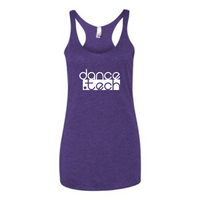 DanceTech - Next Level Women’s Triblend Racerback Tank