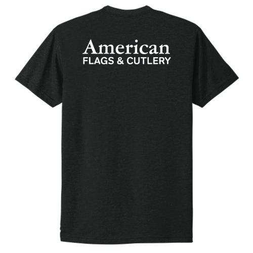 American Flags and Cutlery - Unisex Next Level  CVC T-Shirt