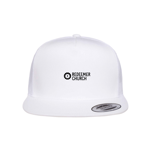 RedeemerChurch - YP Classics - 5-Panel Trucker - White