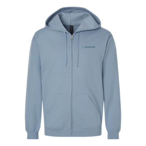 AcclaimAutism - Gildan Softstyle Full Zip Hooded Sweatshirt