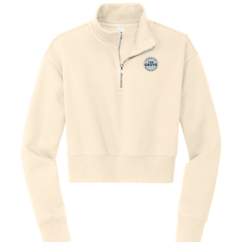 The Grove - District Women's V.I.T. Fleece 1/2-Zip v1