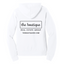 BoutiquexElDorado -Unisex Poly/Cotton Hooded Pullover Sweatshirt v7