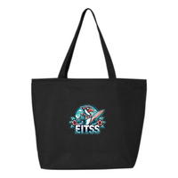 FEDITC - 24.5L Canvas Zippered Tote