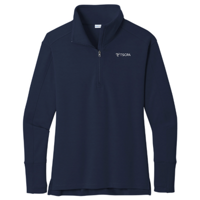TSCPA - Sport-Tek Ladies Sport-Wick Flex Fleece 1/4-Zip - v2