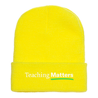 TeachingMatters - Adult Cuffed Knit Beanie