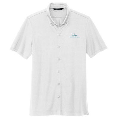 Rocky Mountain Tiny Homes - Mercer+Mettle Men's Full-Button Polo v3