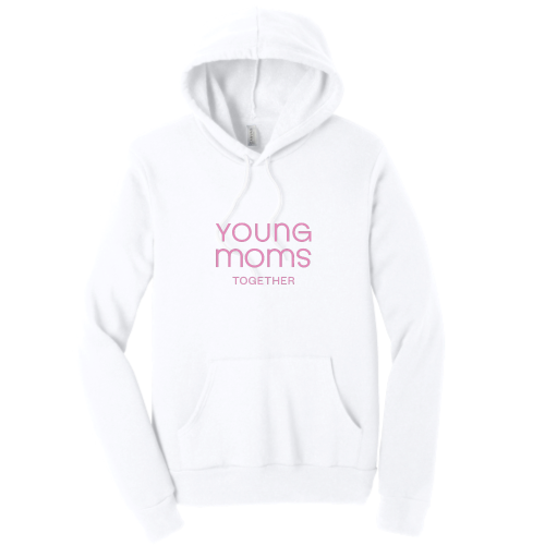 Young Moms Together - Unisex Poly/Cotton Hooded Pullover Sweatshirt