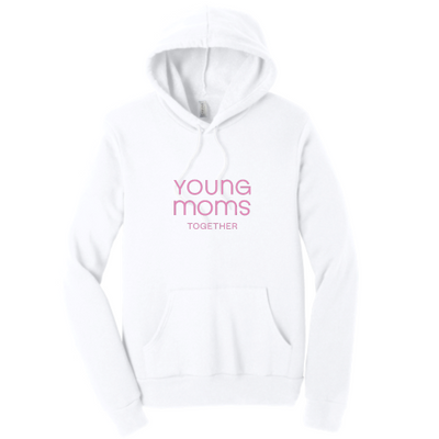 Young Moms Together - Unisex Poly/Cotton Hooded Pullover Sweatshirt