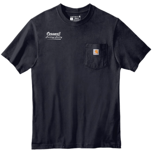 Cornwall Plumbing & Heating - Carhartt Workwear Pocket Short Sleeve T-Shirt
