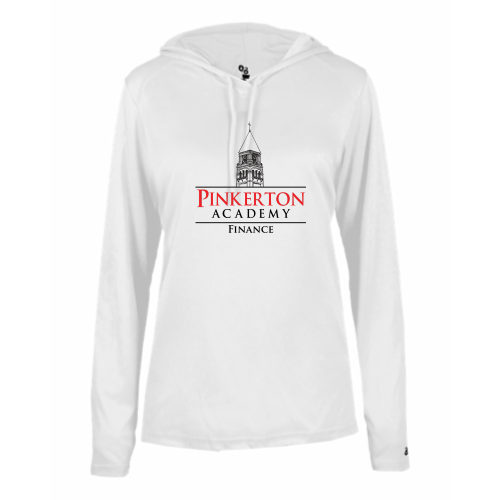 Pinkerton Finance - B-Core L/S Women's Hood Tee