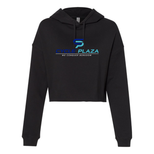 CyclePlaza - Independent Trading - Women's Crop Hoodie