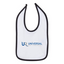 UniversalRetirement - Rabbit Skins - Infant Contrast Trim Premium Jersey Bib