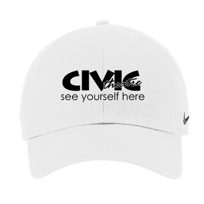 CivicTheatreMerch - Nike Heritage Cotton Twill Cap - v2