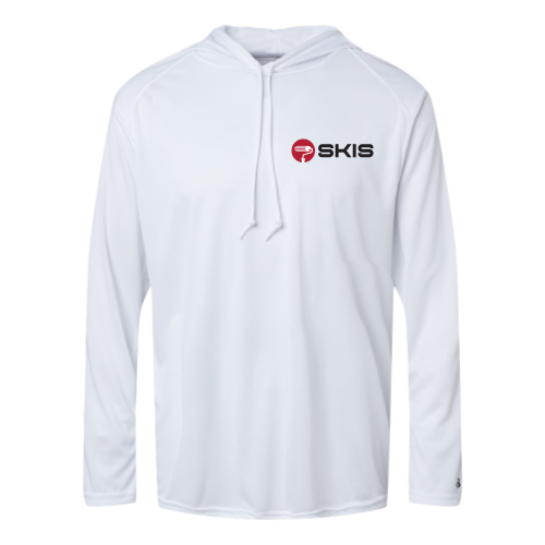 SkisPainting - B-Core Long Sleeve Hooded T-Shirt