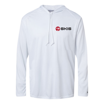 SkisPainting - B-Core Long Sleeve Hooded T-Shirt