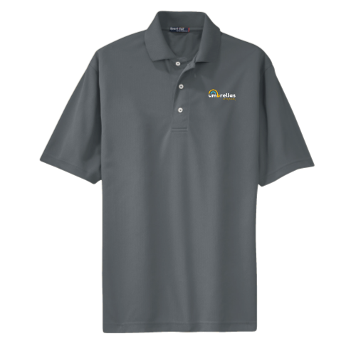 Umbrellas On The Beach - Sport-Tek Tall Dri-Mesh Polo