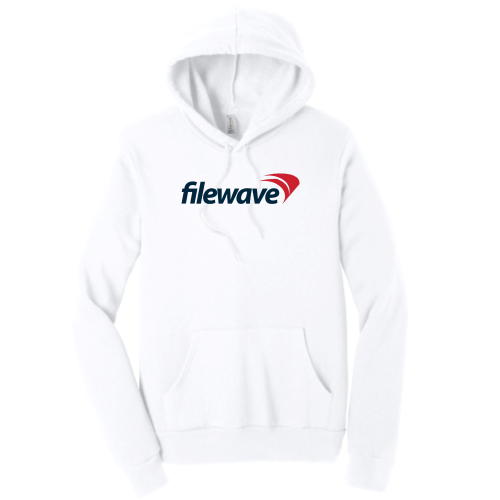 FileWave - Unisex Poly/Cotton Hooded Pullover Sweatshirt