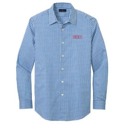 REES - Brooks Brothers - Men's Tech Stretch Pattern Shirt