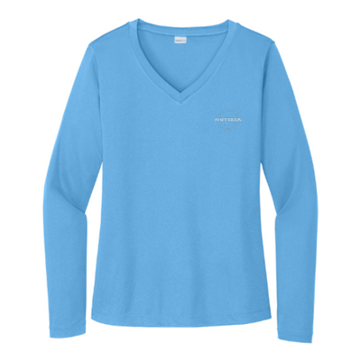 SouthernTurfCo - Sport Tek Ladies Long Sleeve V Neck Competitor Tee