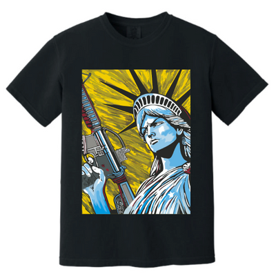 ScottTravisArt - Unisex Comfort Colors Vintage Tee v15