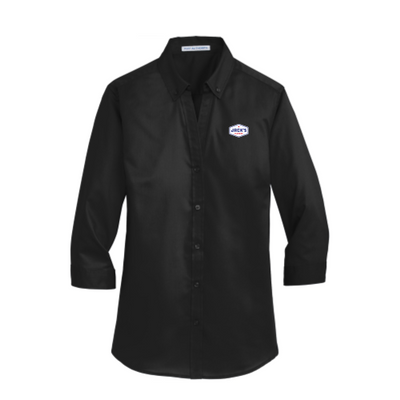 JacksPlumbing Port Authority - Ladies Three-Quarter Sleeve Shirt