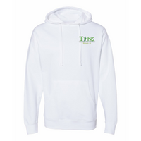 Twins Lawn Service - Independent Trading Midweight Hooded Sweatshirt
