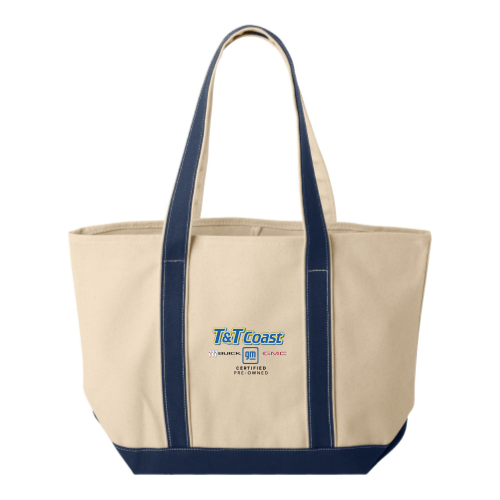 T&TCoastAuto - 16 Ounce Cotton Canvas Tote