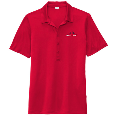 TheBridge - Sport-Tek - Ladies' Posi-UV Pro Polo - True Red
