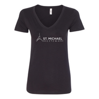 St. Michael Cinema - Next Level Women's V-Neck