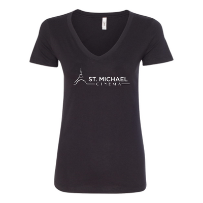 St. Michael Cinema - Next Level Women's V-Neck