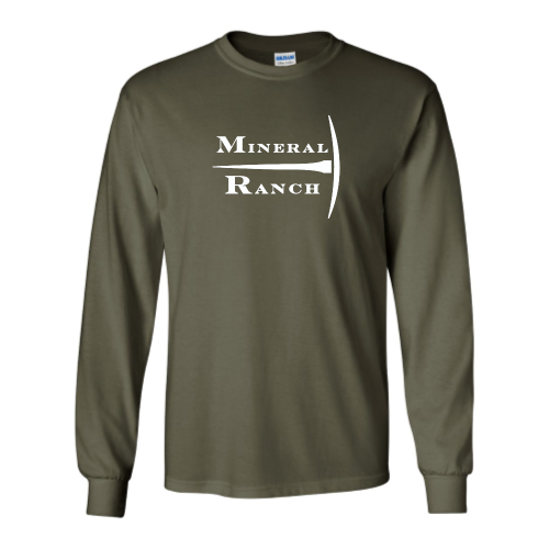 Mineral Ranch - Gildan Unisex Cotton Long Sleeve
