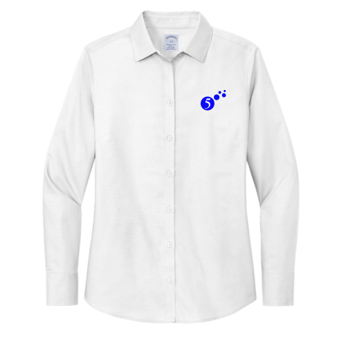 EnergyBy5 - Brooks Brothers Women's Wrinkle-Free Stretch Nailhead Shirt BB18003