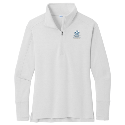 St. Anthony of Padua - Sport-Tek Ladies Sport-Wick Flex Fleece 1/4-Zip v1 Embroidery