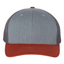 Heather Grey Charcoal Dark Oran