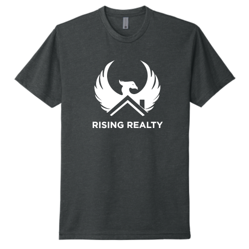 RisingRealty - Next Level Unisex CVC T-Shirt