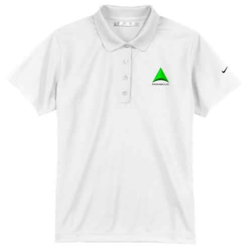 Parabolic - White - Nike Golf - Ladies Tech DRI-FIT Polo