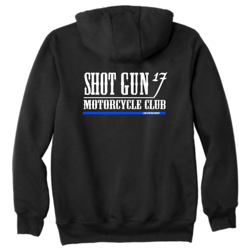 ShotGunLawEnforcementMC - Carhartt Rain Defender Paxton Heavyweight Hooded Sweatshirt V5 "Law Enforcement"