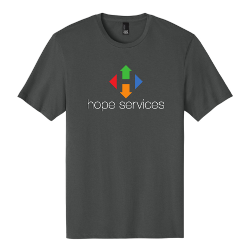 HopeServices - District Made Mens Perfect Weight Crew Tee