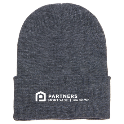 PartnersMortgage - Cuffed Knit Beanie