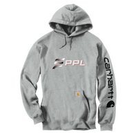 PPLTrucking - Carhartt Midweight Hooded Logo Sweatshirt CTK288