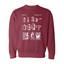 FerrisCoffee - Pigment-Dyed Crewneck Sweatshirt - Brewing Since Crewneck Sweatshirt