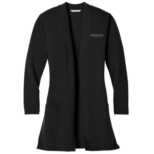 Omega Builders - Port Authority Ladies Concept Long Pocket Cardigan
