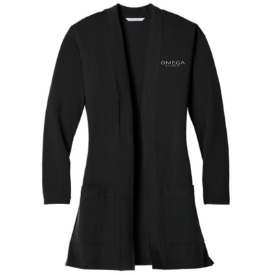 Omega Builders - Port Authority Ladies Concept Long Pocket Cardigan