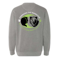 HumanBearConflicts - Pigment Dyed Crewneck Sweatshirt