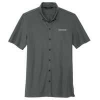 American Flags and Cutlery - Mercer+Mettle Men's Full-Button Polo
