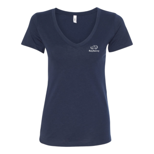 KeySavvy - Next Level - Womens V-Neck 1540