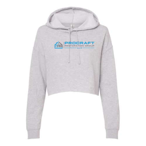 ProCraft Restoration Group - Independent Trading Women's Crop Hoodie