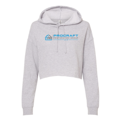 ProCraft Restoration Group - Independent Trading Women's Crop Hoodie