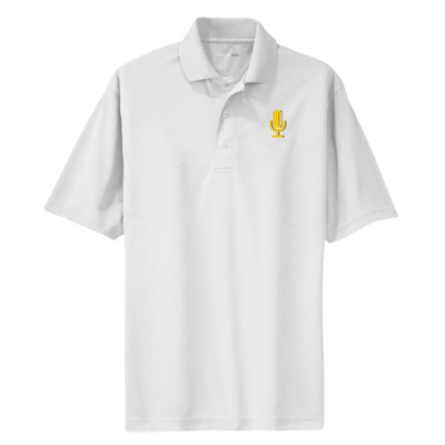 JTS - Sport-Tek Dri-Mesh Polo White