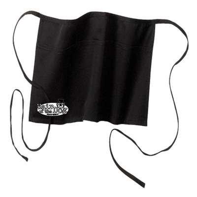 HairoftheDog Port Authority Waist Apron with Pocket - Black
